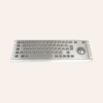 Rugged Keyboard with trackball