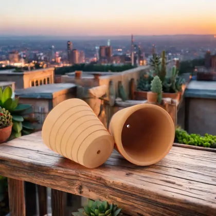 Mini 2-Inch Terracotta Clay Flower Pot