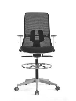 Drafting Stool with Footrest