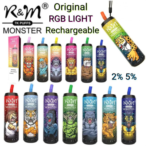 R&M Monster 7000 Puff Desechable Ecigarette