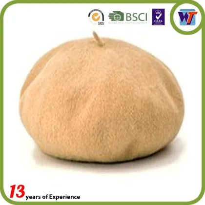 Wool beret french fashion women beret cap solid color beret hats