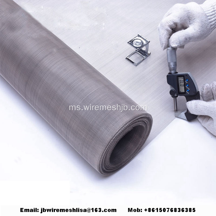 304/316 Woven Stainless Steel Wire Mesh Cloth