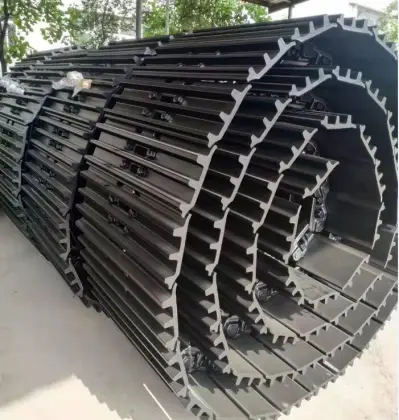D8R D6R Track Chain With Steel Pads Group