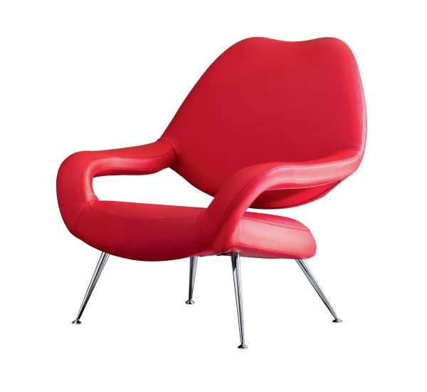 Moderne klassieke lounge stoel DU55 fauteuil