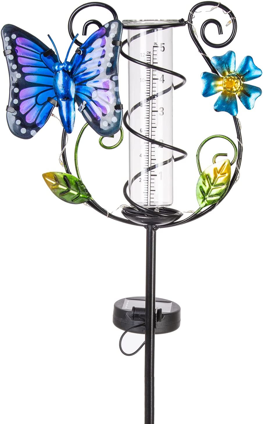 35'' Butterfly Rain Gauge Outdoor