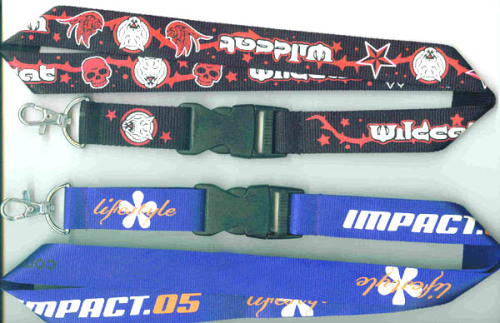 Promotional Custom Silk Screen Printed Lanyard