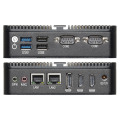 PC Mini Paparan Triple Industri Fanless