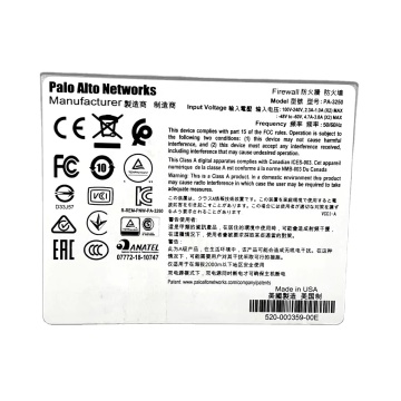 PALO Alto Networks PA-3250 Entreprise Firef