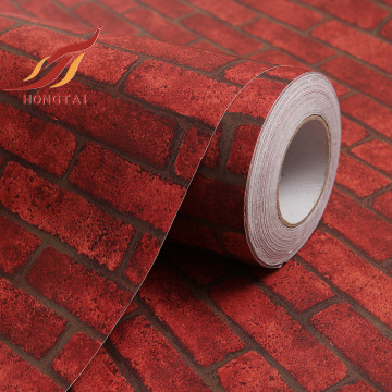 3D brick PVC wallcover for interior decoration