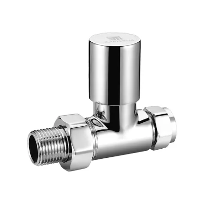 Control and Installation of Caleffi Radiator Valves for Towel Rails and Angled Radiators in Brass