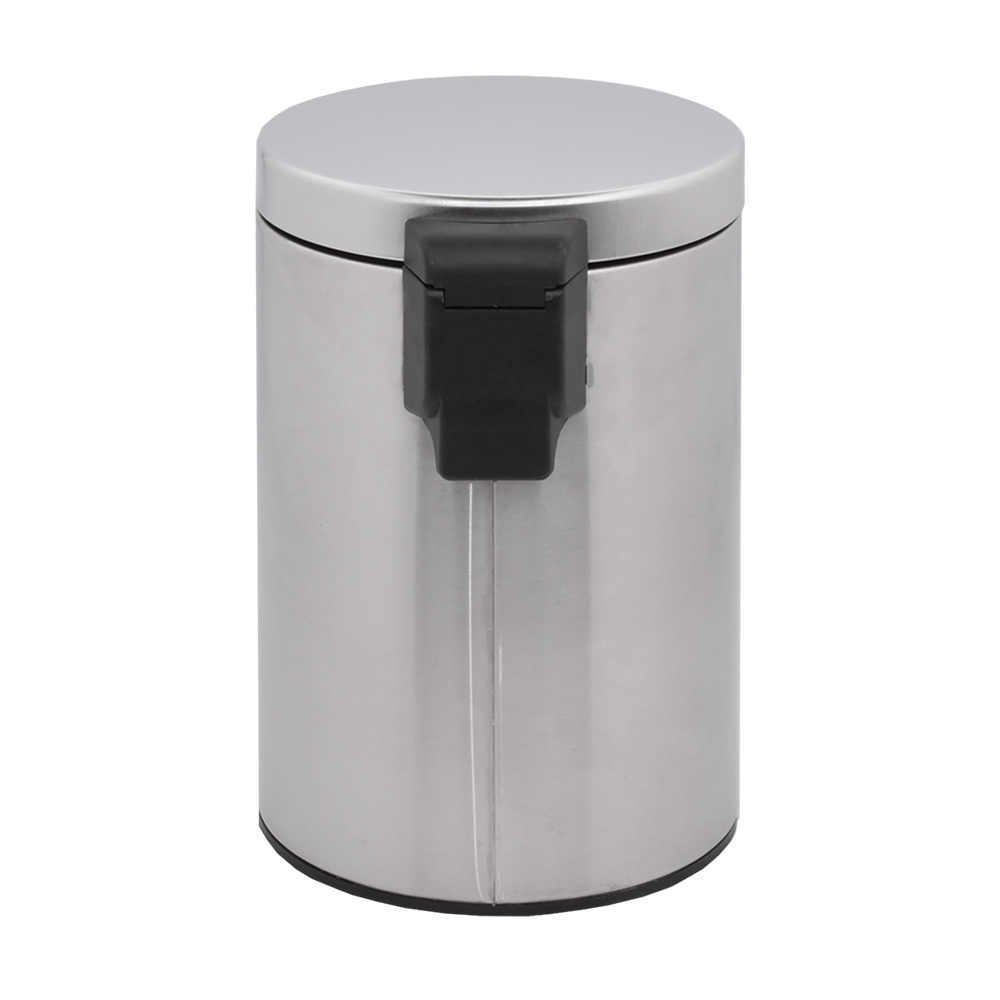 stainless steel trash can