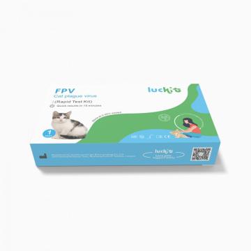 Luckit Feline Plaguevirus FPV Pet Cat Test Kit Reaksi Cepat Pantas Kilang Harga Mudah