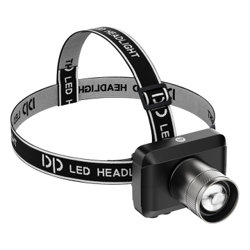 Rechargeable LED Headlamp Headlight Adjustable 18650 Battery-DP