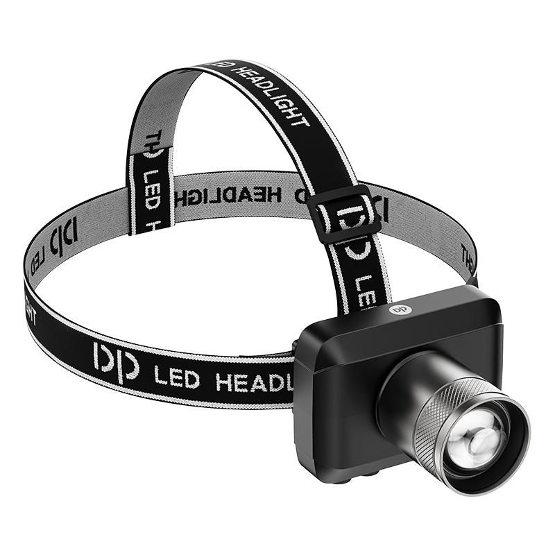 Rechargeable LED Headlamp Headlight Adjustable 18650 Battery-DP