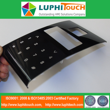 Black Mirror Coating Backlight Symbols IMD Plastic Injection