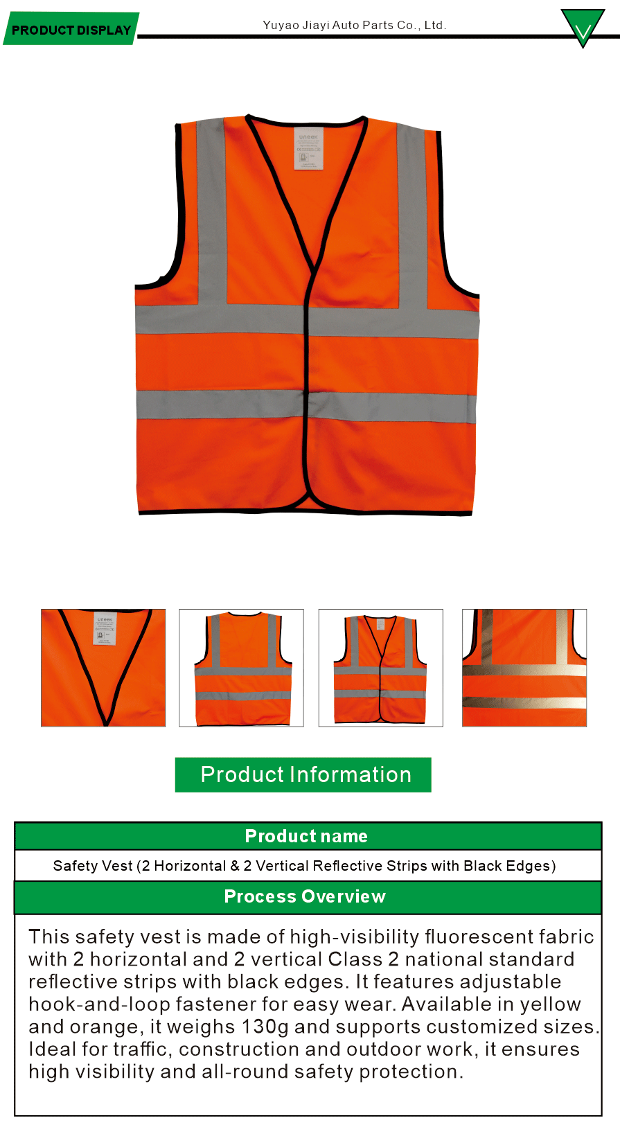 Road Worker Reflective Jacket