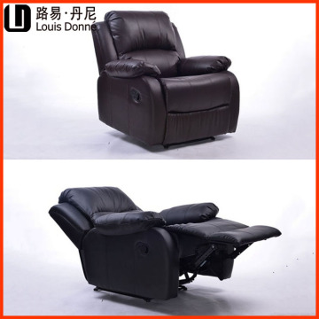 Luxury leather recliner chair vibrating recliner chair remote control leather recliner chair