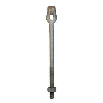 Thimbleye Bolt with Square Nut 5/8"X12 inch