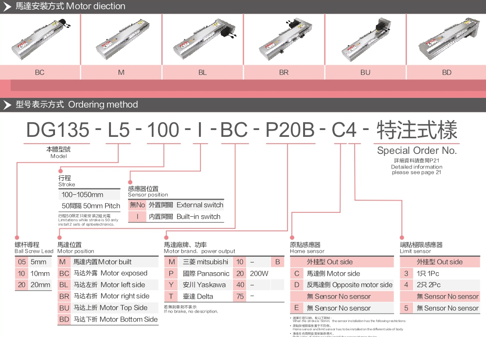 Precision Miniature Linear Guide Rail Dg135 Mini Equipment