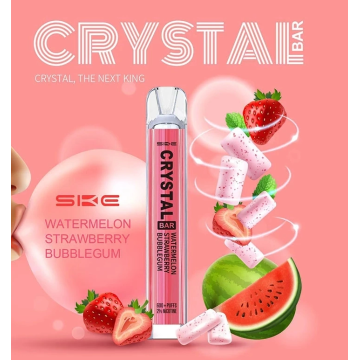 Partihandel ske crystal 600 puff färsk engångshälsa vape