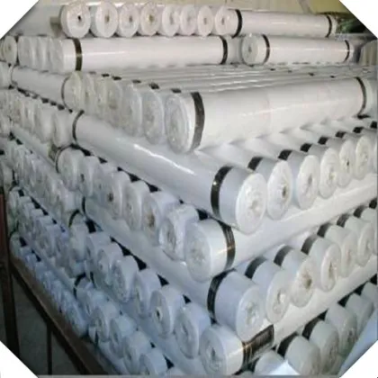 Polyester Cotton Mixed Woven White Fabric