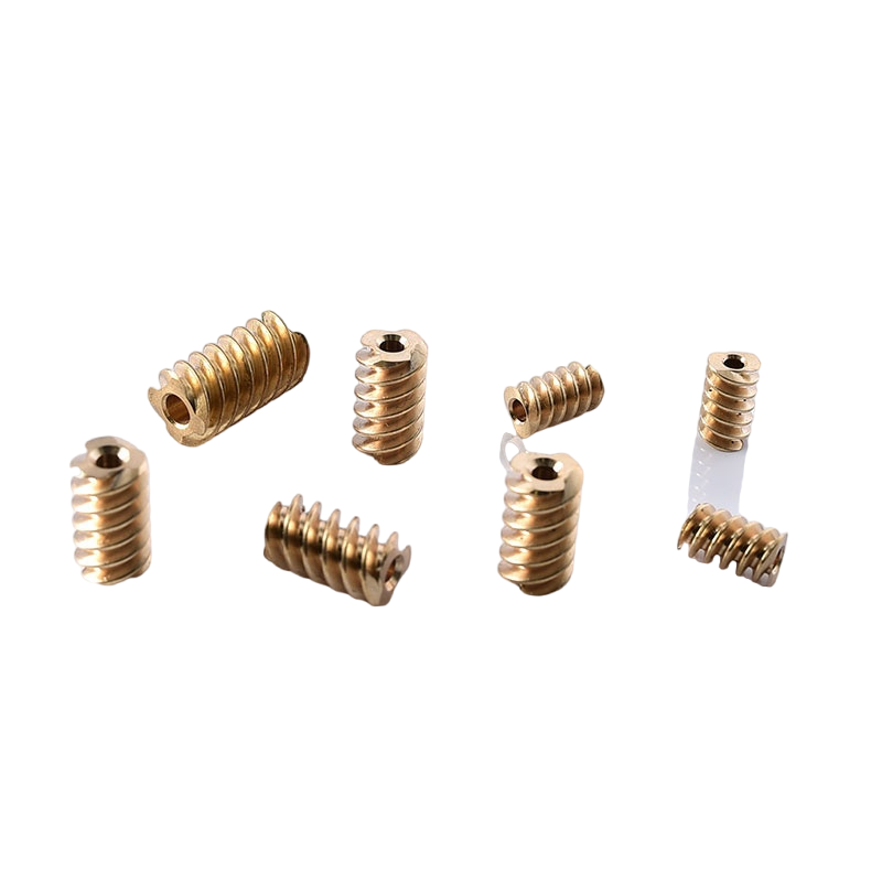 Customized High Precision CNC Machining Hobbing Small Worm Drive Gear Wheel Set