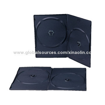 Black Single/Double DVD Cases with 7mm Thickness