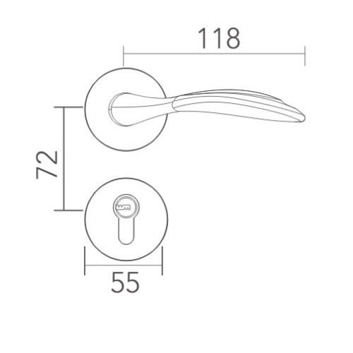 Электрический магнитный замок дверей