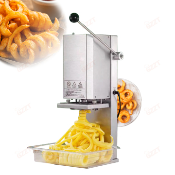 Spiral Potato Cutter for Fast Food Chains - 100 Kg/h Twister Fries Machine