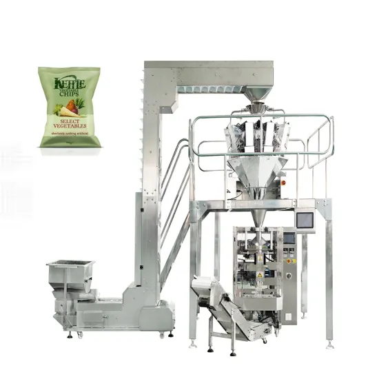 Vertical Pillow Bag Detergent Popcorn Packing Machine