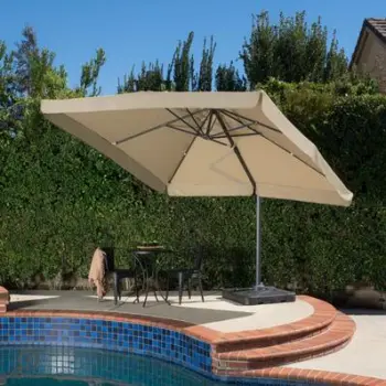 Coral Coast Deluxe Tilt Aluminum Patio Umbrella