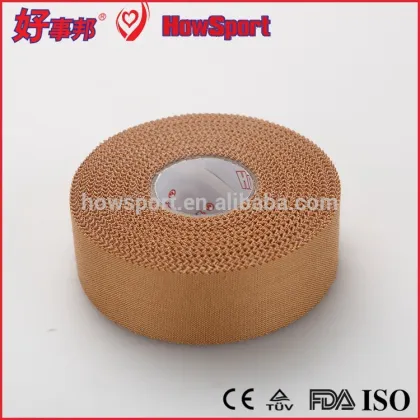 China Jiaxing Manufactory Good Healthy Sports Tape With CE TUV FDA ISO Medical Adhesive Tape Dressings
