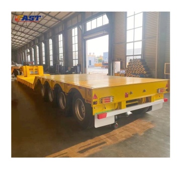 EAST Hydraulic Detachable Neck Front-loading Low-Bed Semi-Trailer for Sale