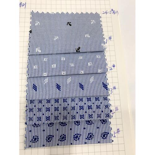 T/C Woven Yarn-dyed Stripe Printed Fabric For Processing