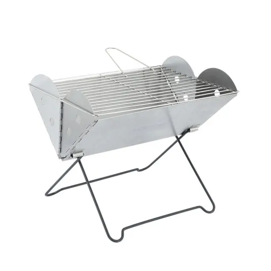 Homemade Bbq Restaurant Tables Korean Grill Barbecue Stainless Steel Outdoor Charcoal Bbq Grill