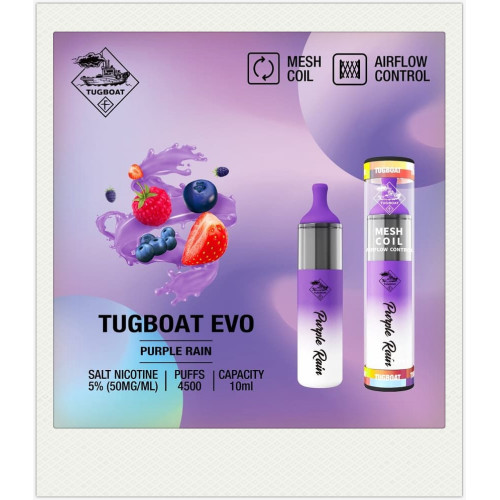 Tugboat Evo 4500 Puffs Kit jetable Portugal