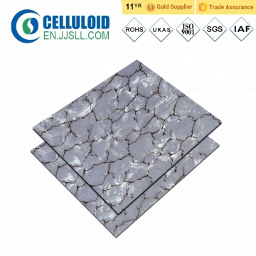 white marble PVC sheet for glasses decoration