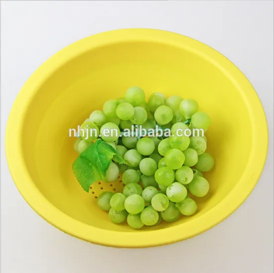 high quality silicone collapsible washing up bowl folding basin