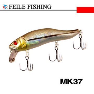 Hot-selling 12cm/22g minnow fishing lure moulds with stainless steel hook