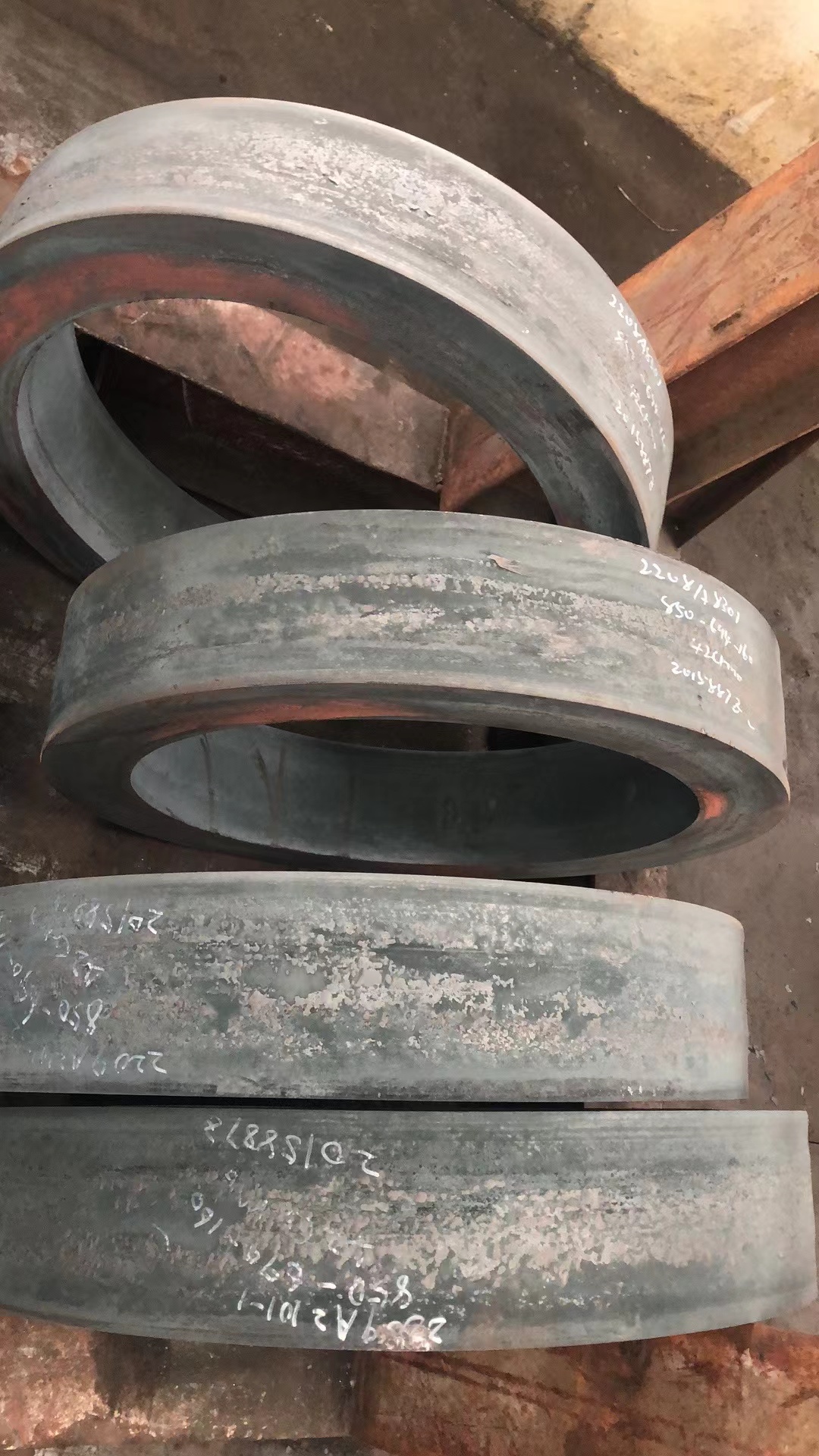 34CrNiMo Rough Machining Hot Rolled Forged steel Rings