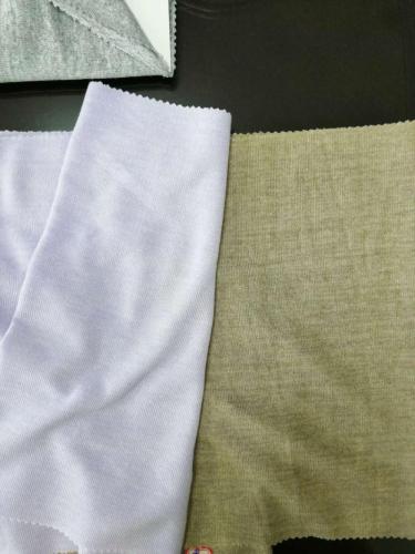 Tela de algodón de punto simple para vestido
