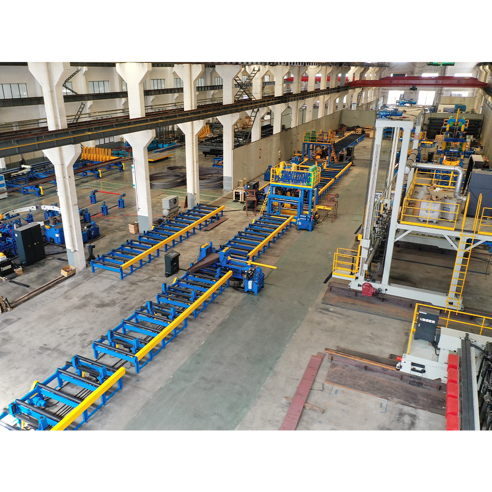 PEB Fabrication Machine H Beam Production Line