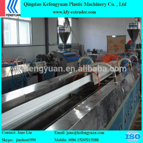 PVC profile extrusion line/ PVC profile production line / plastic machinery