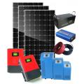 Kit solar híbrido 5kW 8kW Sistema híbrido solar para uso doméstico