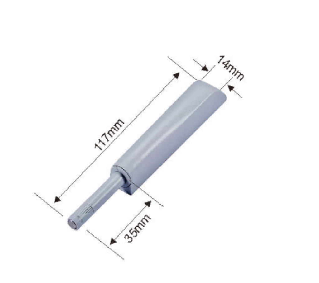 plastic push latch