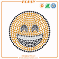 Grinning Face emoji berlian imitasi mentransfer setrika