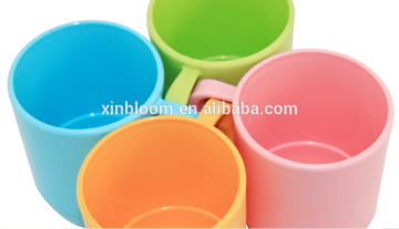 creative household fashion multicolor promotional plastic tooth mug
