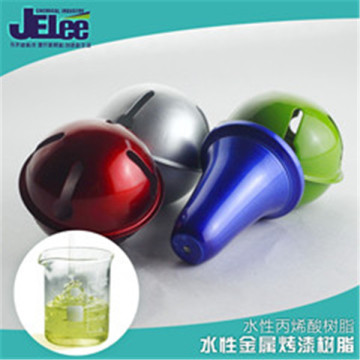Good cold/heat water and alcohol resistance of Water based sillicone modified acrylic resin for glass and hardware