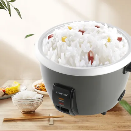Commercial Rice Cooker with Drum Shape Non-stick Inner Pot