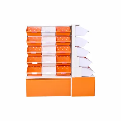T-shaped bulk convenience store snack rack